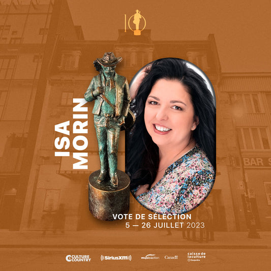 Isa Morin, candidate à la 10e édition du Gala Country
