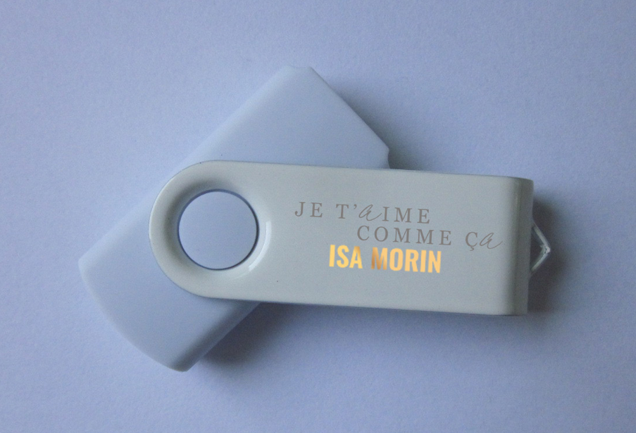 Clé USB | Album ISA MORIN | Je t'aime comme ça